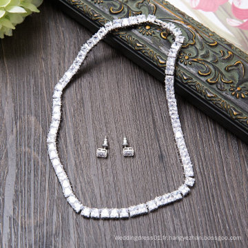 Aoliweiya Fashion Necklace Earring for Bride